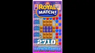 Royal Match Level 2710 - No Boosters Gameplay