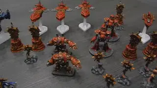 Forbidden Stars boardgame painted miniatures