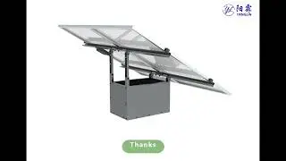 Steel ballast mount tray for 1-2 solar panel