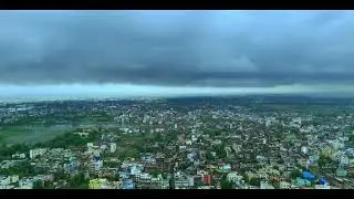 Cinematic Monsoon in Arrah | Beautiful 4K Drone View of Bihar 🌧️#arrah #bhojpur #bihar