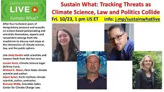 Tracking Threats as Climate Science, Law and Politics Collide