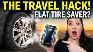 The perfect travel accessory!?! AchansFam L9 Pro Tire Inflator Portable Air Compressor