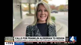 Calls for Franklin alderman to resign