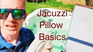 Jacuzzi Pillow Installation on a Hot Tub