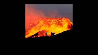 Real Footage of Flowing Lava 😳 | Lava | Lava Flow | Lava Video | volcanic lava | Heat