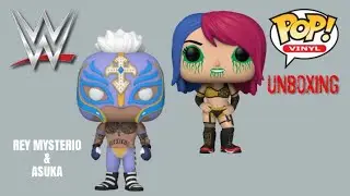 Rey Mysterio And Asuka Funko Pop Vinyl WWE Wrestling