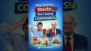 Don&rsquo;t Buy Stocks ❌ Buy COMPANIES ✅ | Smart Investing Rule 📈💡#viralshort #stocks #investing