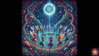 Dancing Fairy 'Fae' Ring Under the Moonlight