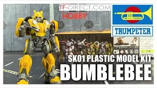 TRUMPETER SK01 Transformers BUMBLEBEE Plastic Model Kit Review
