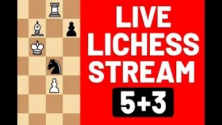 LIVE Lichess Blitz 5+3 | Fast-Paced Chess Battles & Strategy Tips!