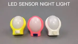 Guangli Electronic Factory LED Sensor Night Light Decorative Plug In Night Lights