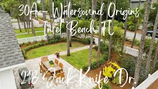 Tour through 30A Watersound Origins | 218 Jack Knife Dr | Inlet Beach, FL 32461