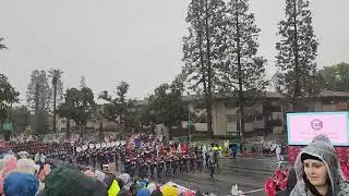 2026 Rose parade Delfines marching band from xalape, veracruz, Mexico