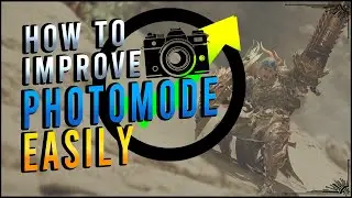 How to improve PHOTO MODE EASILY in Monster Hunter Wilds #MHWilds #photomode  #tutorial