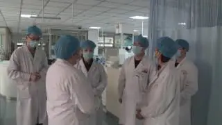 Doctor from French come to visit SJZ Kidney Disease Hospital