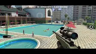Pure Sniper Z22 Mission 10 A Hit With The Ladies Protect The Woman With A Black Handbang
