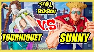 SFV CE 🔥 Tourniquet (Vega) vs Sunny (Guile) 🔥 Ranked Set 🔥 Street Fighter 5