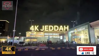 #jeddah 4K Drive|Amazing Scenic View|#ksa |Al Rehab-Event Mall