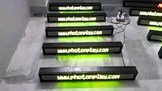 Programmable Led Signs under burn -in test