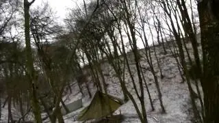 300 foot zip line at Outdoor Elements in Burnley