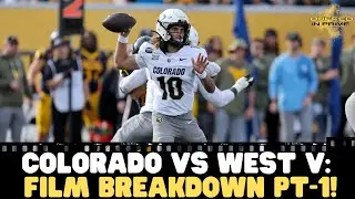 Colorado Football vs West Virginia | ALL-22 Film Breakdown (Part 1)