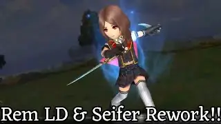 Rem LD & Seifer Rework + Crystal LVL 90 Showcase Reaction! [DFFOO JP]