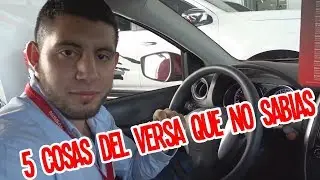 &iexcl;5 cosas que tiene tu versa y tu no lo sabias! | Parte 1