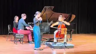 Monarch, Trio. Flute, Alexis Eubanks, Cello, Adalus Low-Mancini, Piano, John Solari.