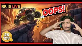 LIVE 🔴 Hill Climb Racing | Ek Galti = Game Over 😱 | Hindi Gameplay#shortfeed  #live #livefeed