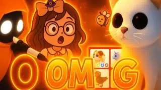 Trading the NEW Halloween Mega Neon Ghostly Cat &mdash; The OFFERS Are CRAZY! #adoptme #adoptmehalloween 