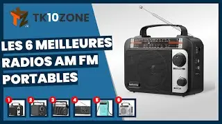 Les 6 meilleures radios AM FM portables