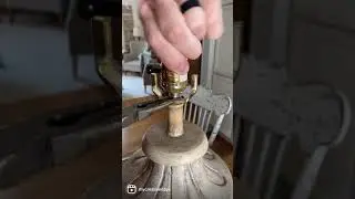 Thrift Store Lamp Becomes Architectural Salvage Decor Piece In Minutes