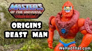 Masters of the Universe Origins Beast Man action figure Review MOTU