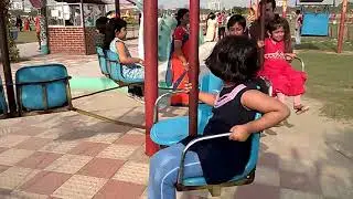 Kids playing at Air Port Museum, Dhaka BD