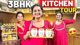 ಅಮ್ಮ ಮನೆ Kitchen Tour😍