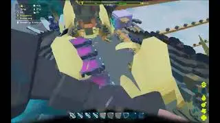 Рейд китайцев в PixArk. Raid Chinese in PixArk