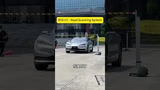 Yangwang U7's Suspension with Road Scanning System #BYD DiSus-Z suspension system