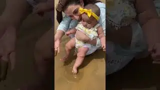 Baby girl dress ideas | Cutest baby at Beach