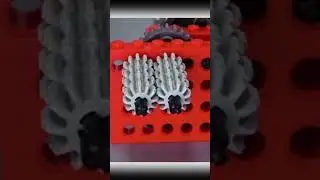 Shredding Paper With Lego Gears 🎢 #lego #legotechnic #legos