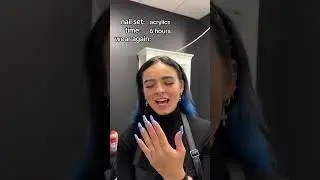 Acrylic set TOUR #beautyschool #nailday #naildesigns #nailinspo #cosmetology