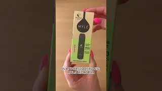Plant based vape? MYL&Eacute; Zero Nic Micro Bar Unboxing