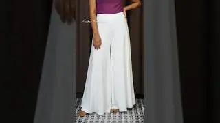 Circle umbrella plazo cutting and stitching/ Circular plazo tutorial #shortsfeed​ #trending #viral