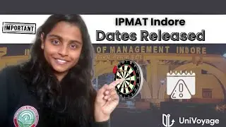 IPMAT Indore 2023 Dates Released