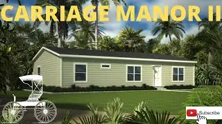THE CARRIAGE MANOR II |  FLEETWOOD HOMES | MOBILE HOME REVIEW