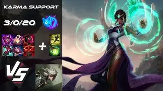 SUPPORT Karma vs Camille - NA Grandmaster Patch 25.S2.5
