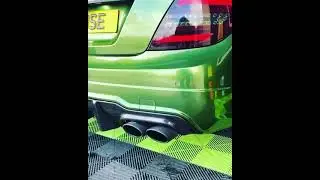 Mercedes W204-C63 AMG w/ ARMYTRIX Exhaust System | cold start