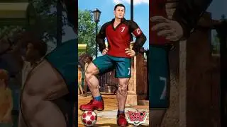 ⚽RONALDO looks GREAT in FATAL FURY⚽ #ronaldo  #cristianoronaldo #shorts #snk  #football  #soccer