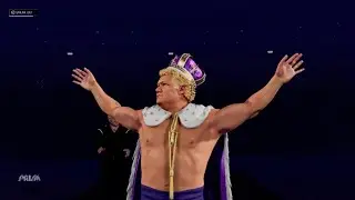 Hulk Hogan vs. King Harley Race w/BobbyHeenan - TLC - WWE 2K25