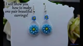 Beaded earrings 