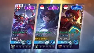Roger with the Perfect Hero Combination!🔥| Survival Mode | Mobile Legends